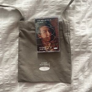 BTS HYBE Photocard Set & Sling Bag